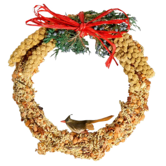Rustic Birdseed Wreath - 6"