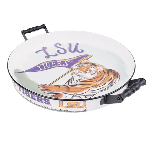 LSU Mascot Enamel Tray