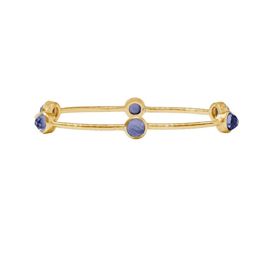 Milano Luxe Bangle - Tanzanite Blue - Small