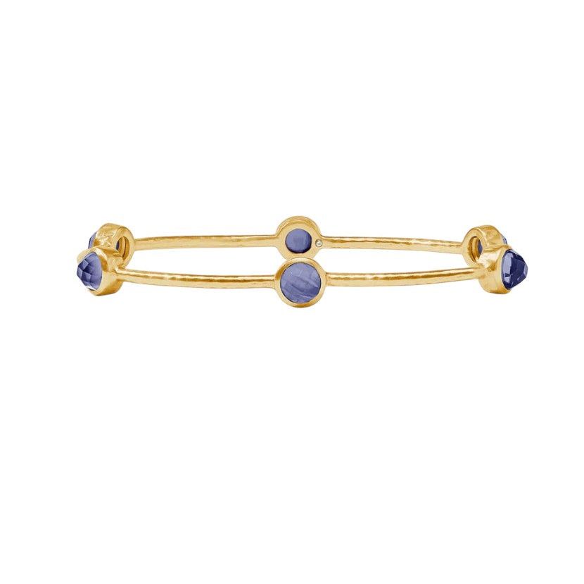 Milano Luxe Bangle - Tanzanite Blue - Medium
