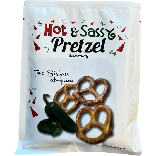 Crackalacka Seasoning - Hot & Sassy Pretzel
