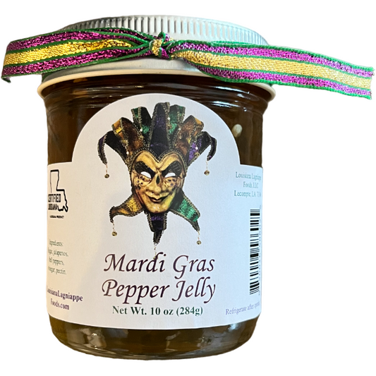 LA Lagniappe Pepper Jelly - Mardi Gras