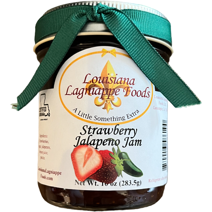 LA Lagniappe Pepper Jelly - Strawberry Jalepeno