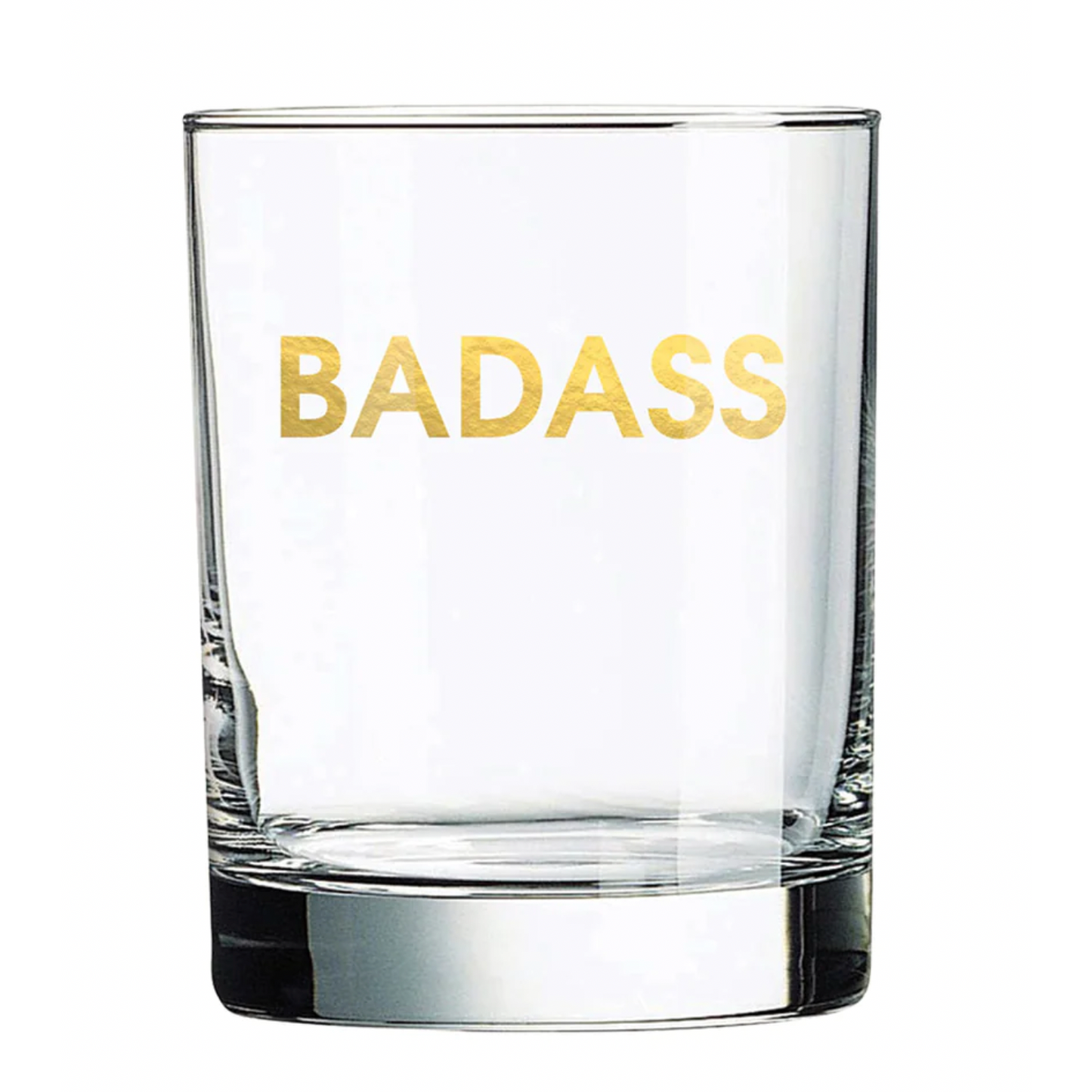 Badass- Rocks Glass