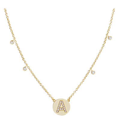 Shine Bright Initial Necklace
