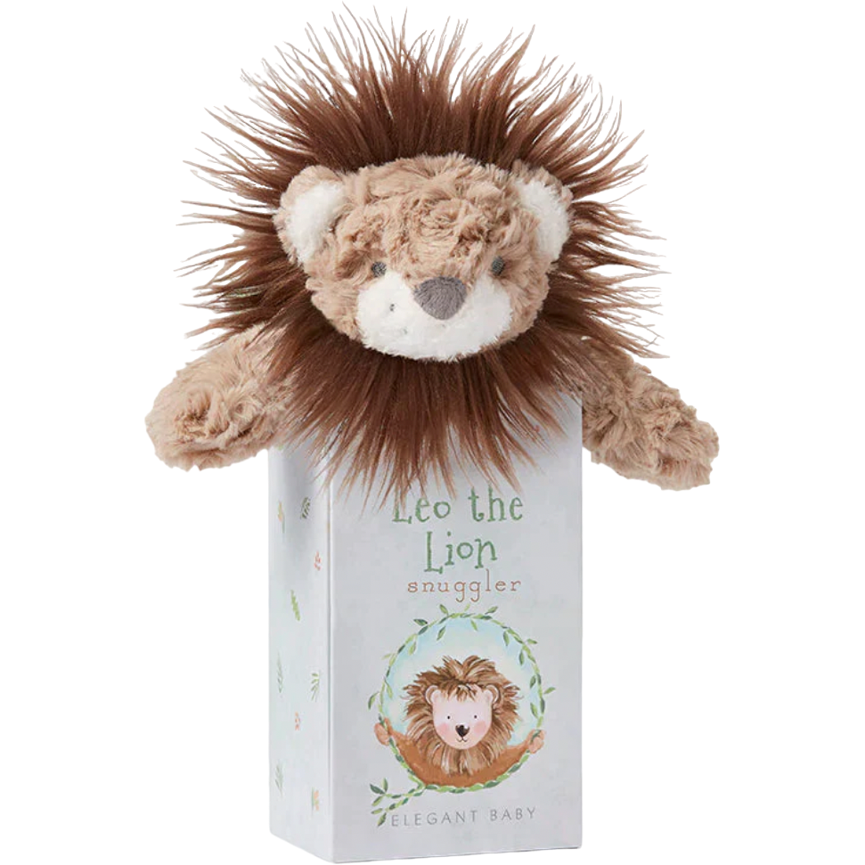 Leo The Lion Snuggler Boxed Gift