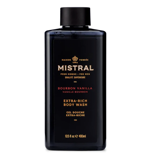 Men's Mistral Body Wash - Bourbon Vanilla