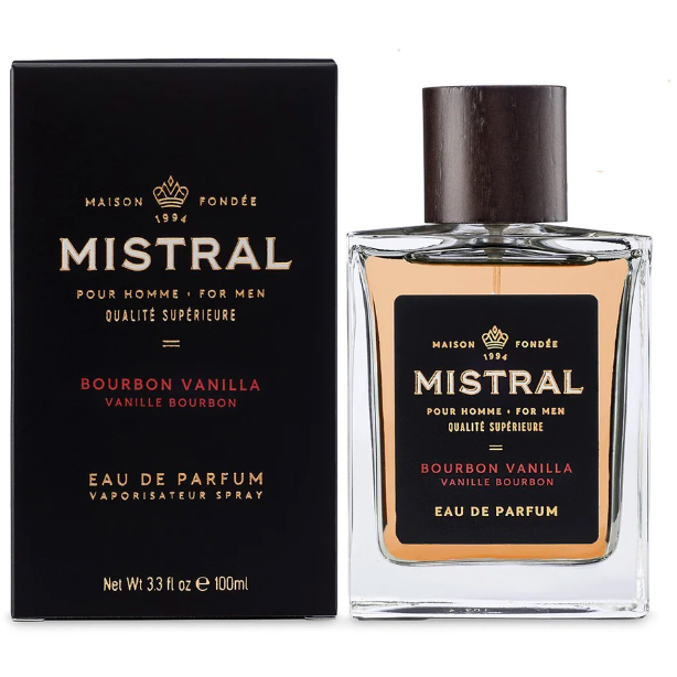 Mistral Men's Cologne  - Bourbon Vanilla