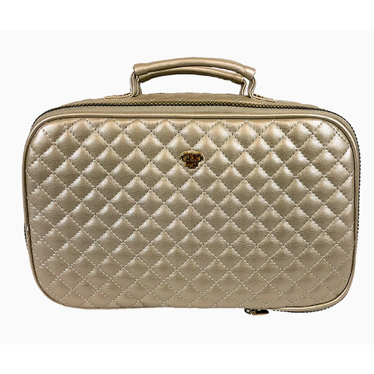 Gold Quilted Amour Travel