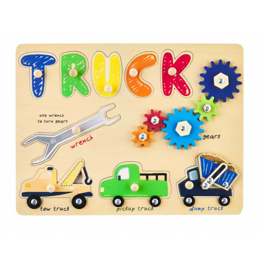 Busy Board Puzzles - Trucks