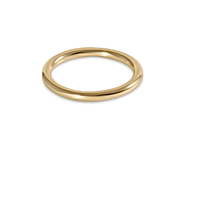 Classic Gold Band Ring - Size 6