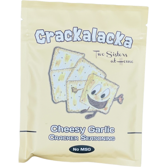 Crackalacka Seasoning - Cheesy Garlic