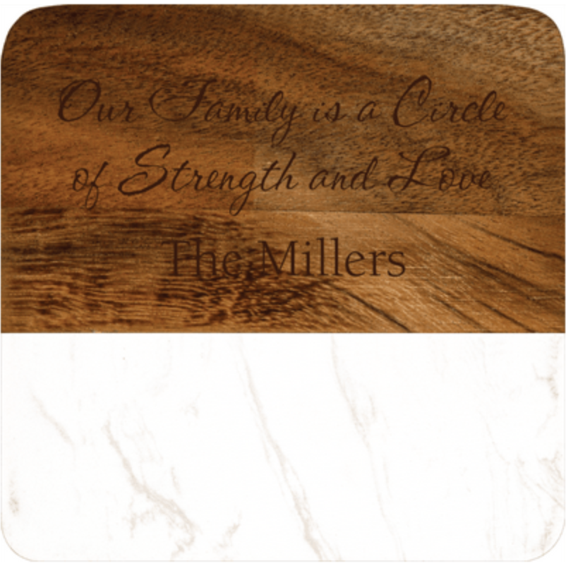 Engraveable Marble Coasters